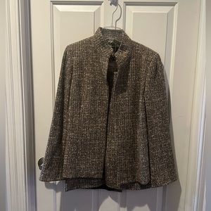 Dana Buchman wool tweed skirt suit